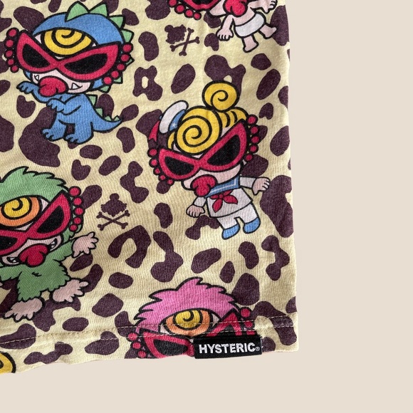 Hysteric Glamour “Hysteric Mini” Tiger Print Baby Tee - Picture 3 of 4